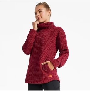 NB Heatloft Tunic Deep Red Almost Burgundy